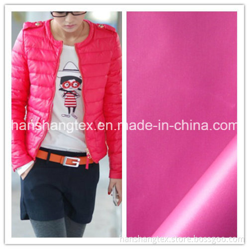 Superior Quality High Density Shinny Taffeta 380T Down Jacket Fabric (HS)